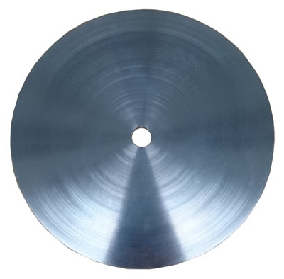 Solid tin disk
