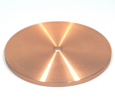Copper disc Ø 150 mm, solid