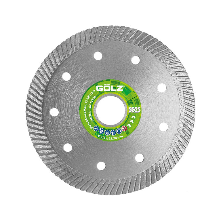 Diamanttrennscheibe Gölz SG25